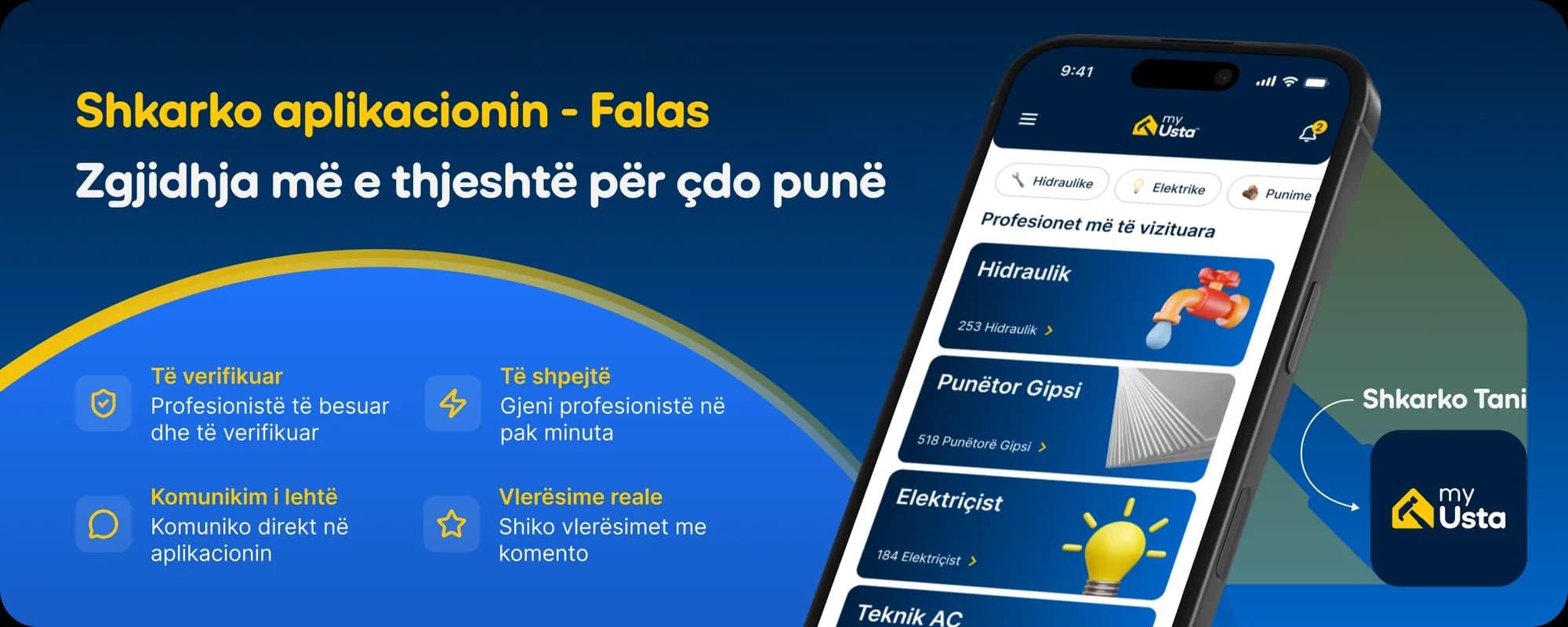 Pamja e Aplikacionit